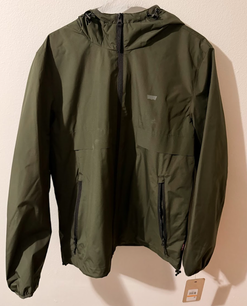 Chaqueta Cortavientos Levi's – Urban Olive Tech Shell