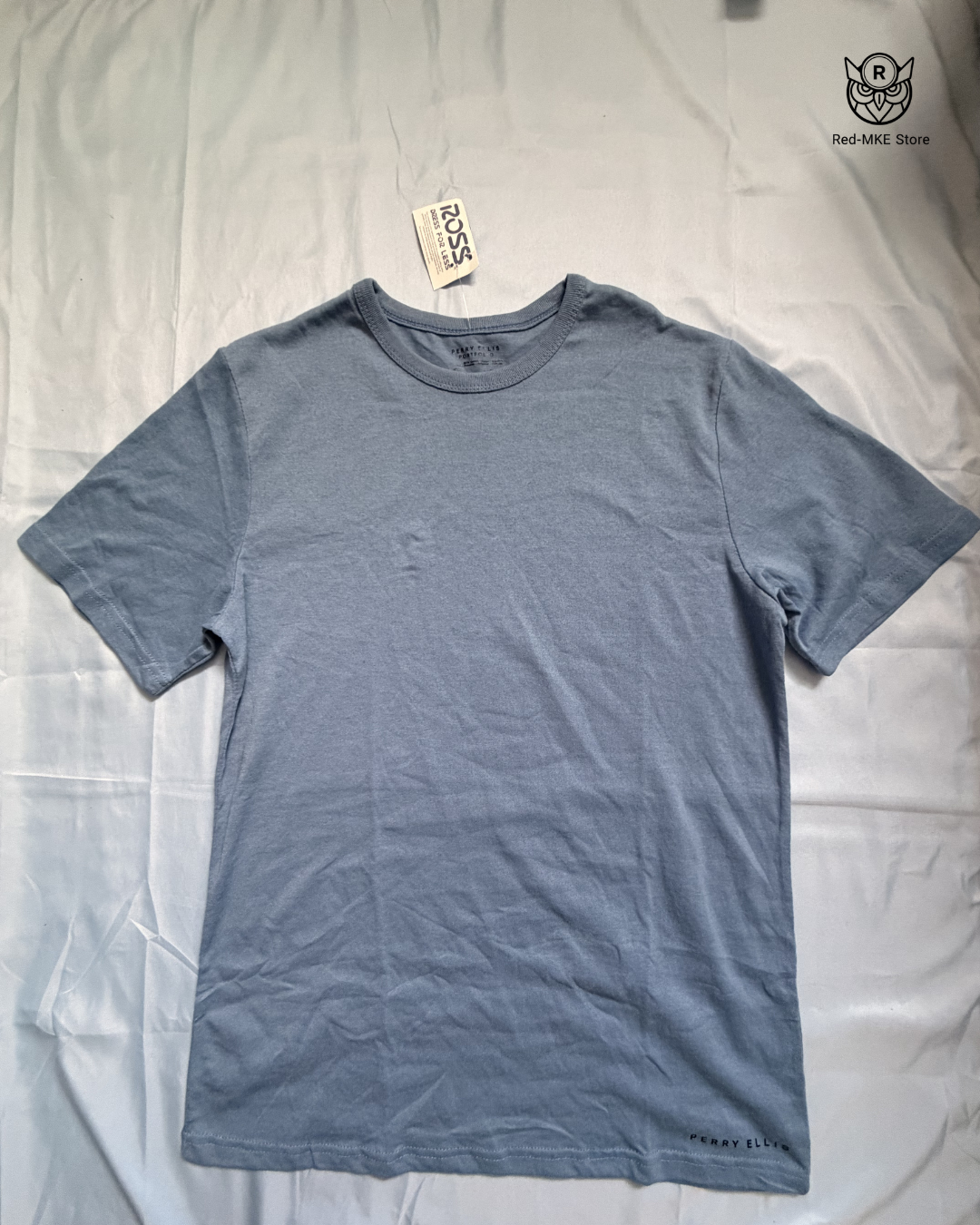 Camiseta Perry Ellis - Essential Blue Comfort