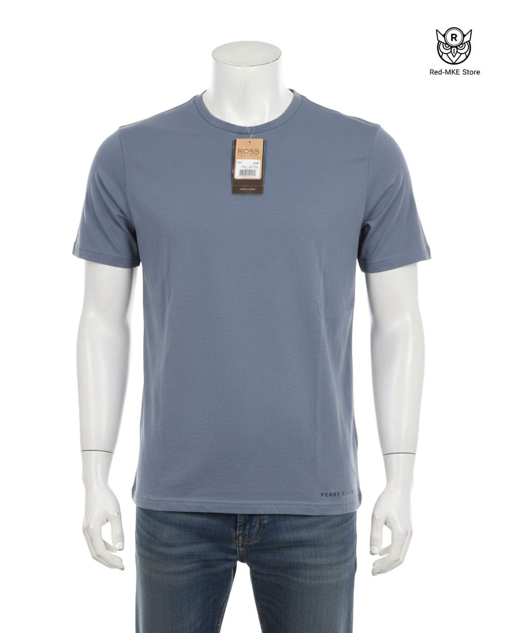 Camiseta Perry Ellis - Essential Blue Comfort
