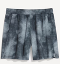 Shorts Deportivos Performance – Graphic Grid Charcoal