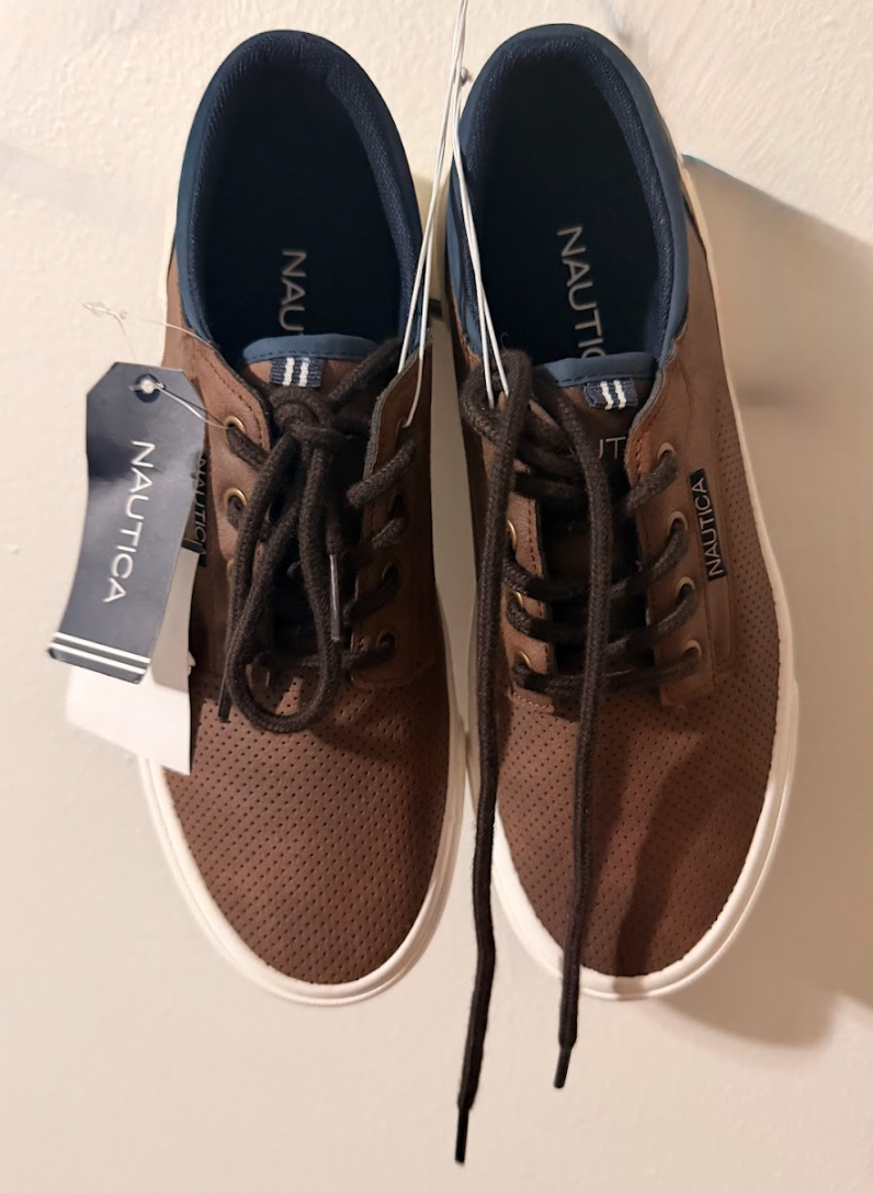 Sneakers Nautica Casual Heritage – Cedar Brown Perforated Edition