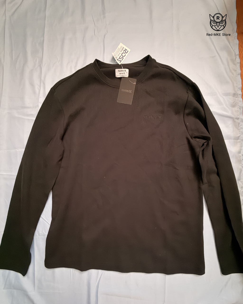 Camiseta Hurley - Long Sleeve Thermal (Negra)