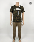 Playera Old Navy Camo Logo – Estilo Urbano & Audaz