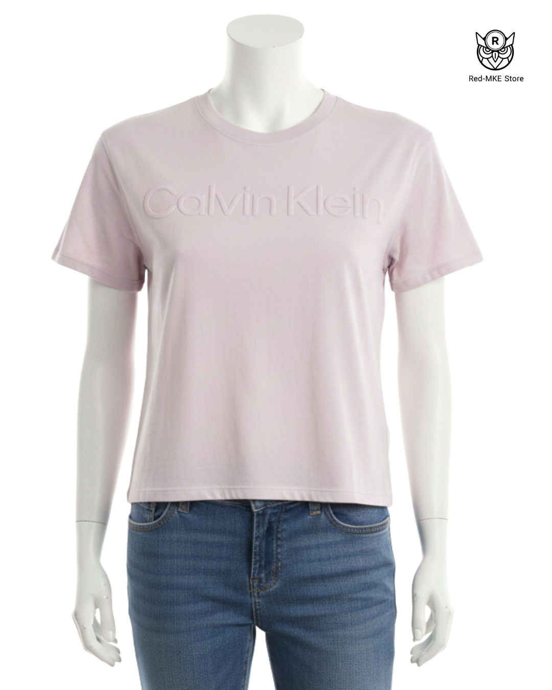 Camiseta Calvin Klein Performance - Logotipo en Relieve