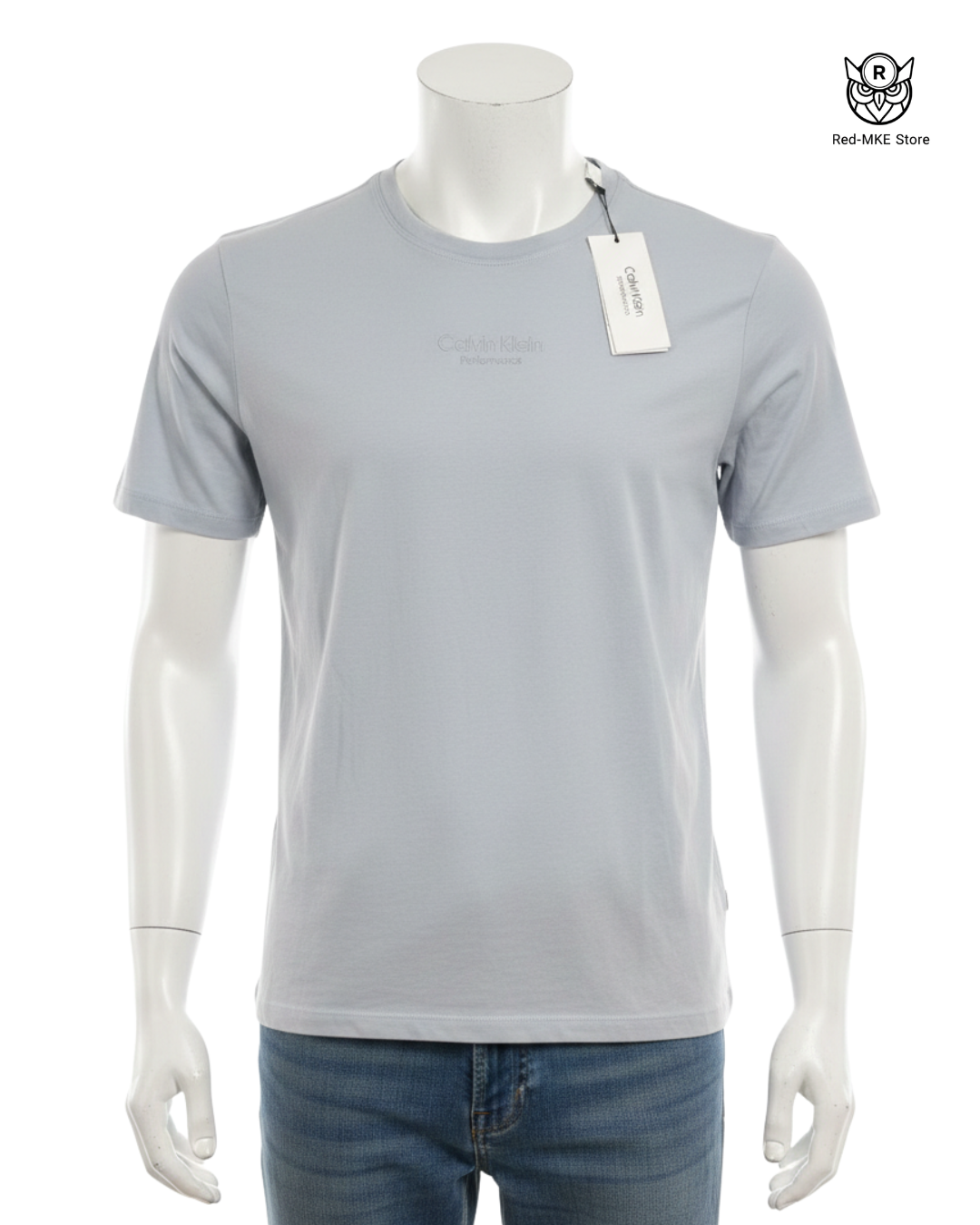 Camiseta Calvin Klein Performance - Minimalist Blue