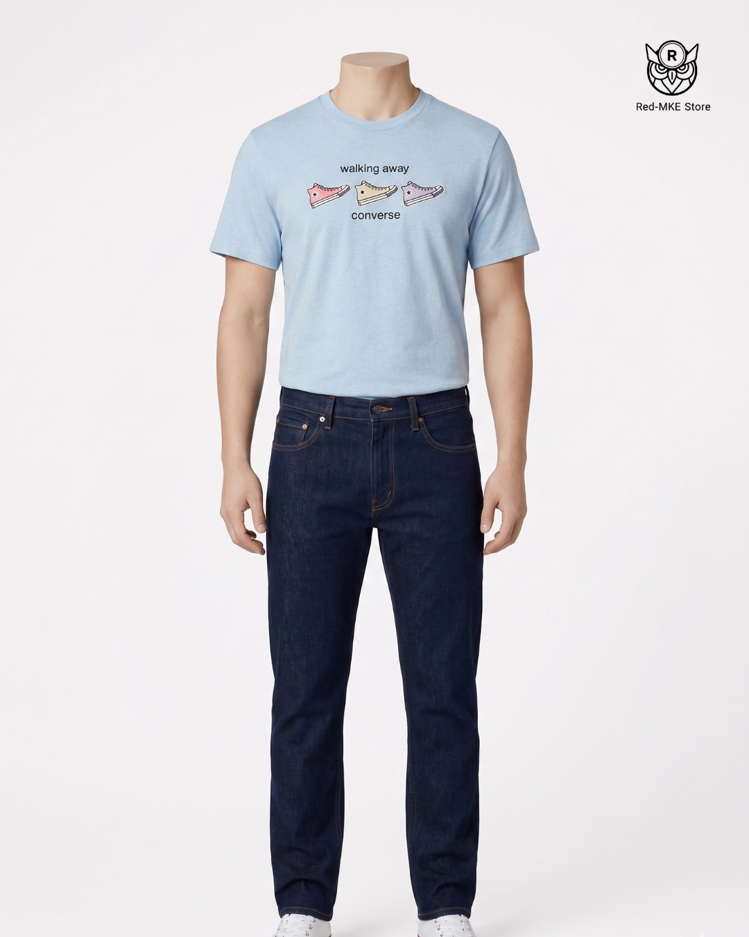 Playera Converse "Walking Away" – Estilo Urbano & Diseño Ilustrado