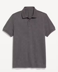 Polo de Piqué Premium – Charcoal White Dot Edition