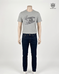 Playera Converse Chuck Taylor All Star – Esencia Urbana en Gris Carbón