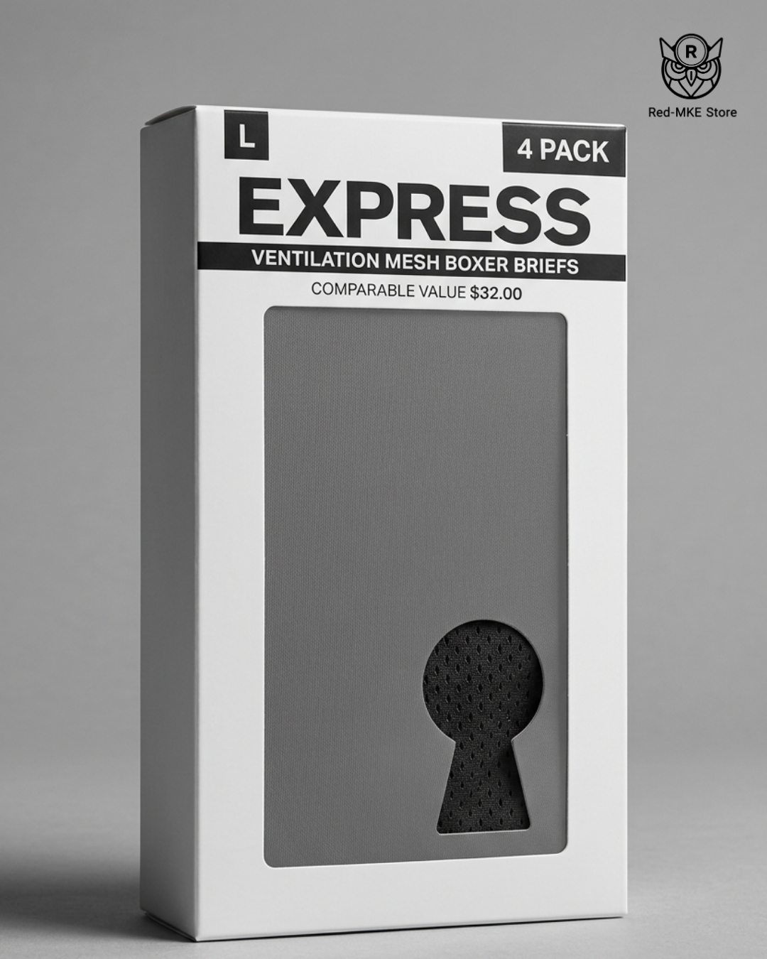 Pack de 4 Bóxers Express Ventilation Mesh – Máxima Transpirabilidad & Estilo Moderno