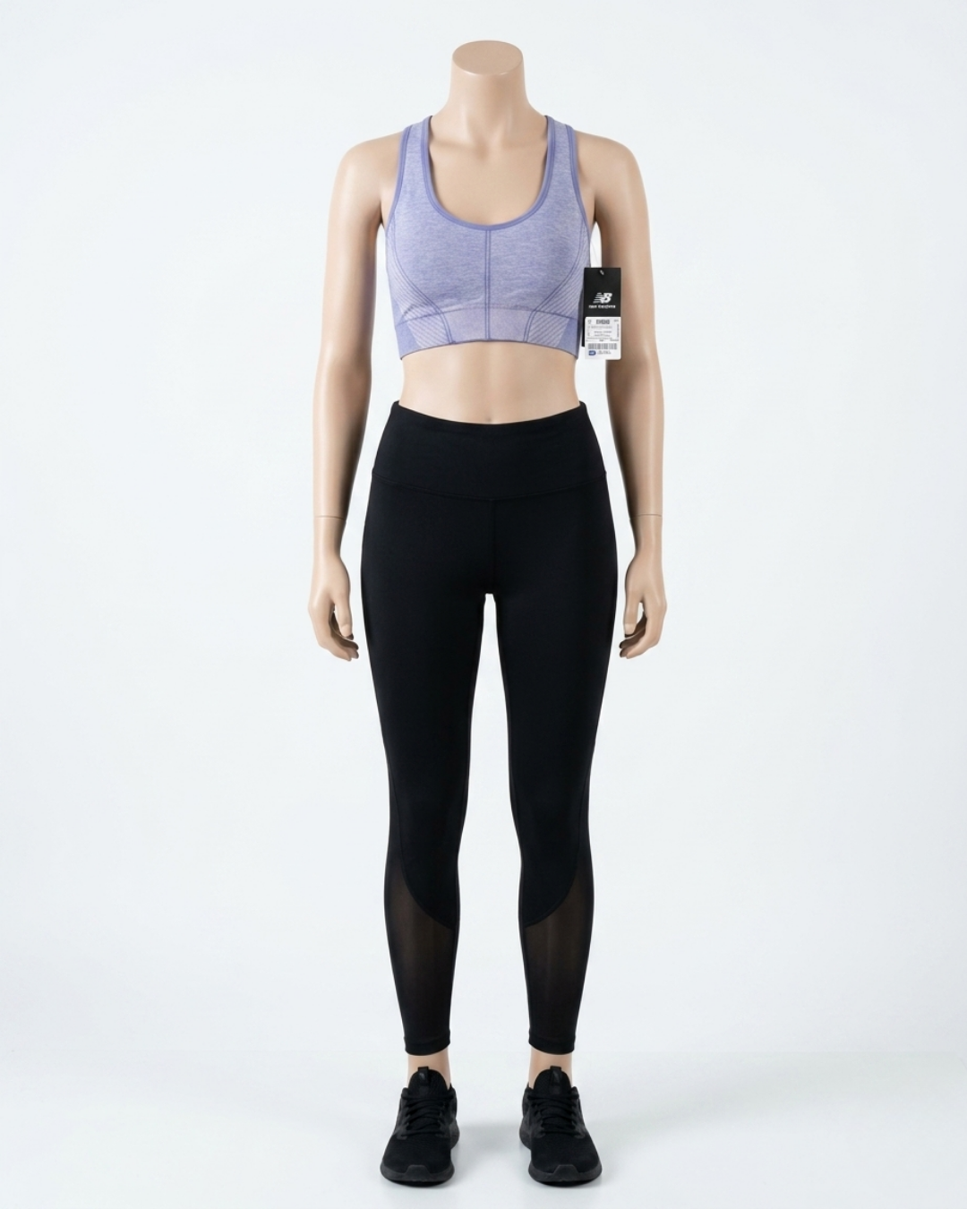 Top Deportivo New Balance Seamless Crop Bra – Confort Sin Costuras & Soporte Activo