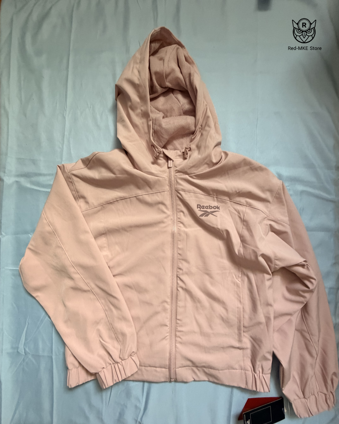 Chaqueta Rompevientos Reebok - Training Core (Rosa Palo)