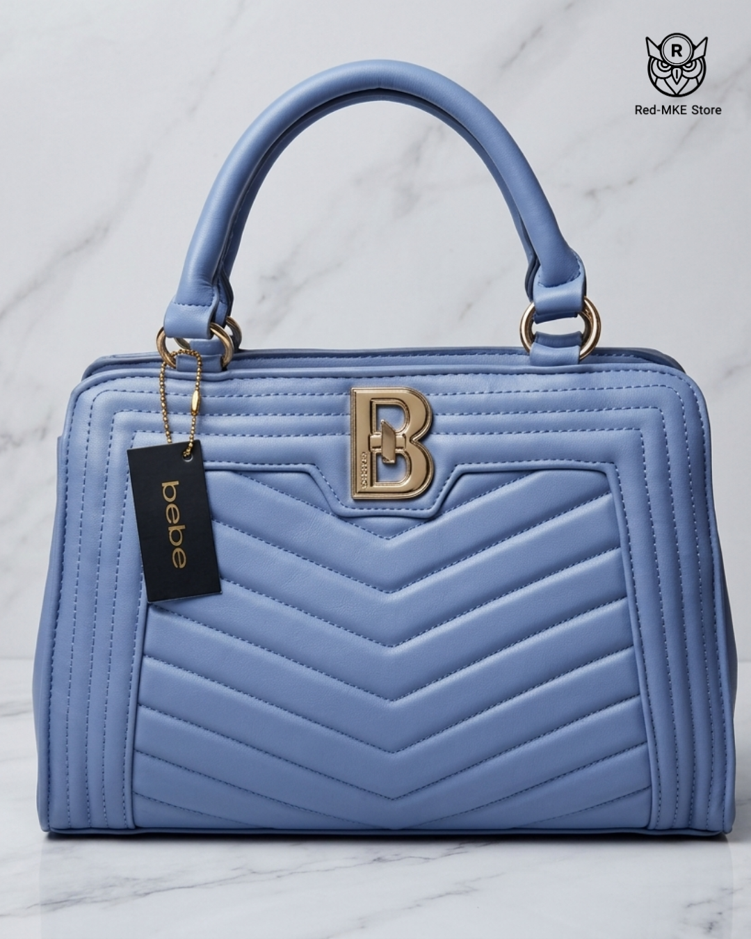 Bolso celeste