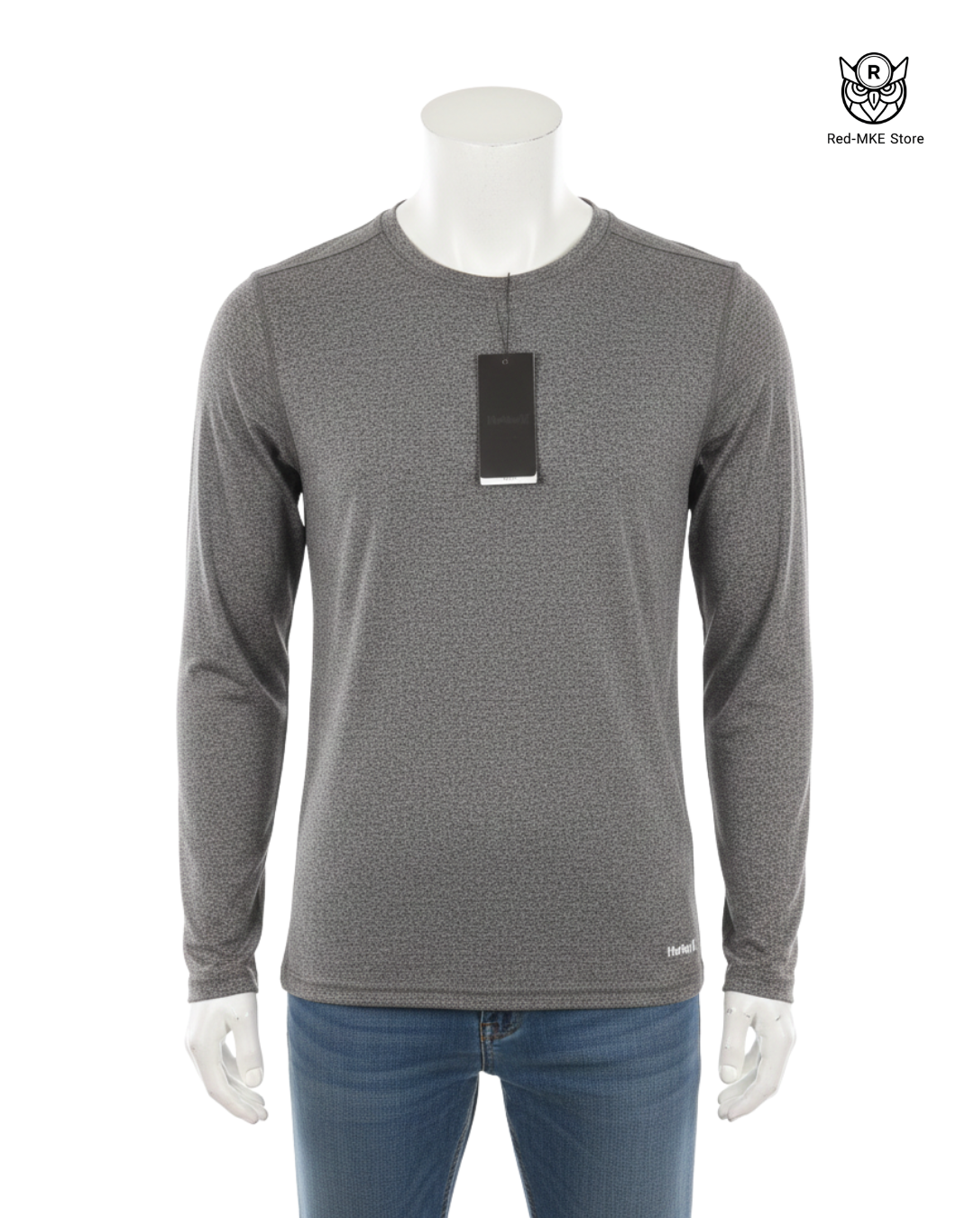 Camiseta Gris manga larga