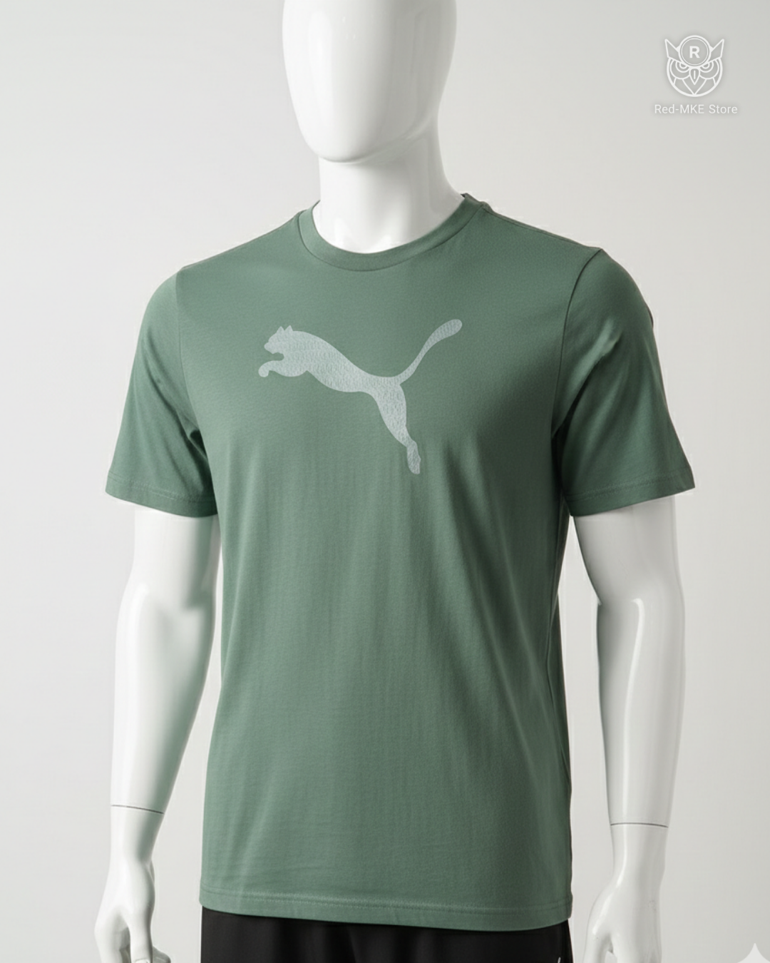 Camiseta Verde logo pecho