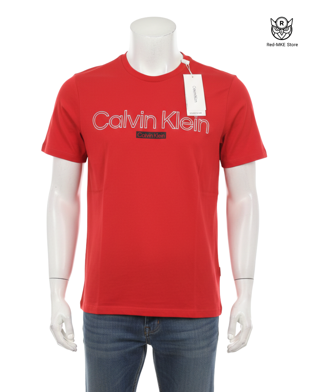 Camiseta Roja Cuello Redondo