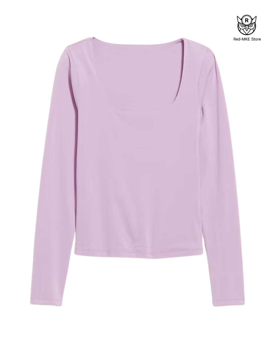 Camiseta Rosada Cuello Bandeja