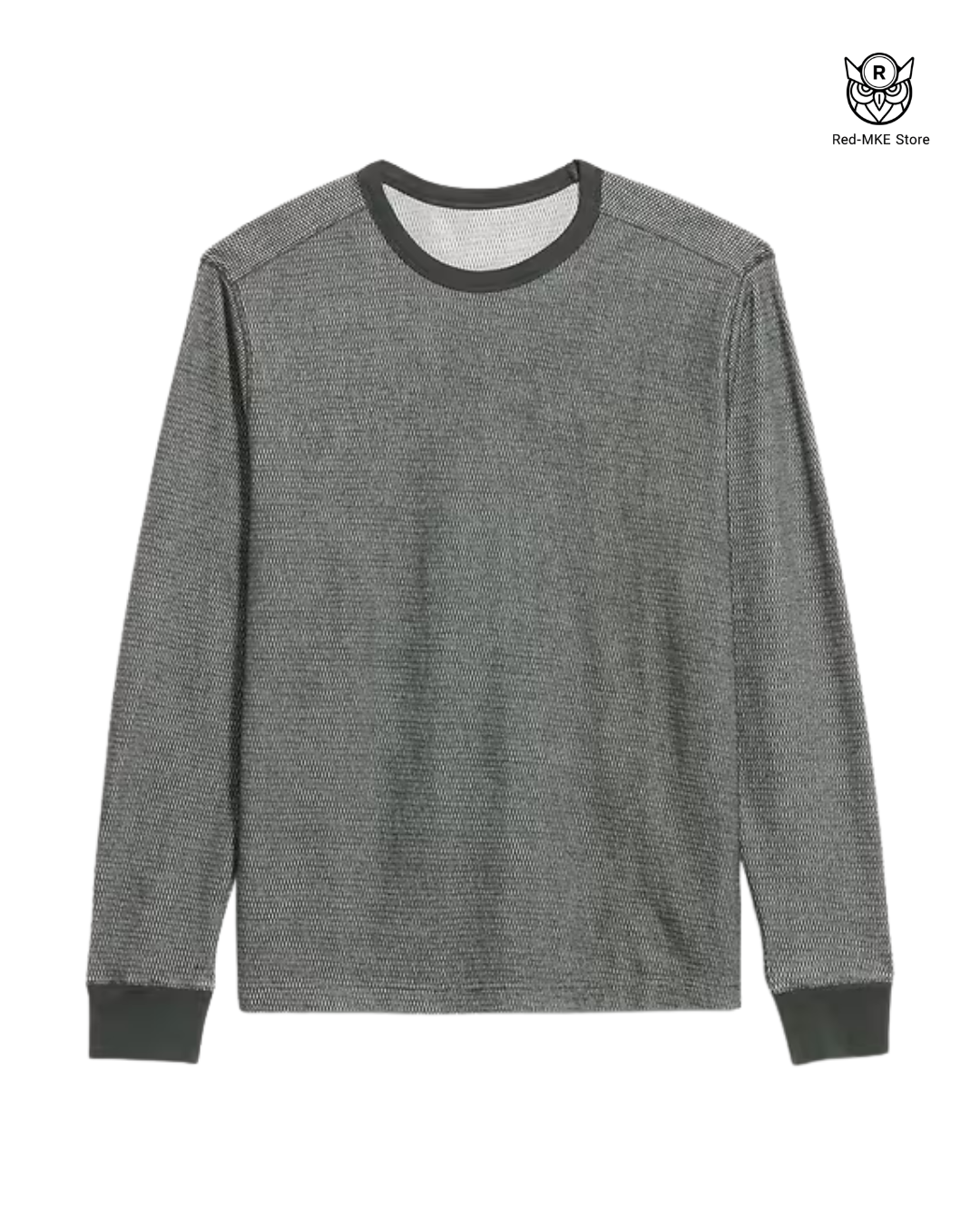 Camiseta Manga Larga Gris