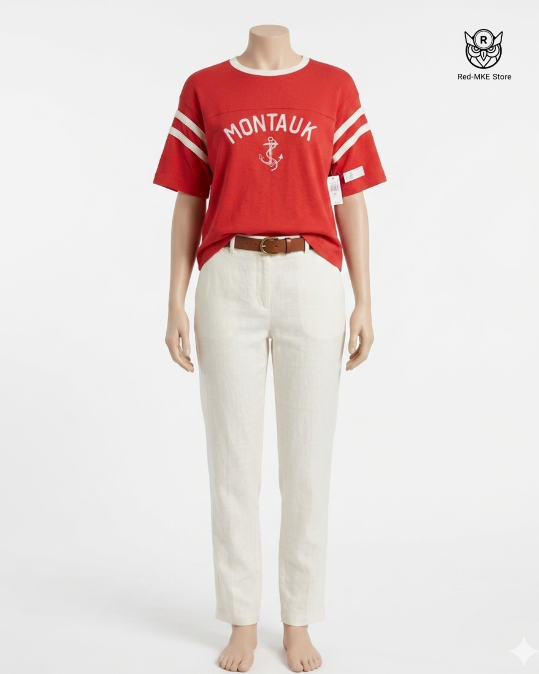Camiseta roja Montauk OV