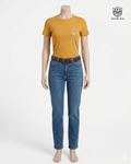 Camiseta mostaza lisa