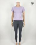 Camiseta deportiva lila