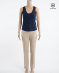 Camiseta tirantes azul