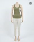 Camiseta tirantes verde