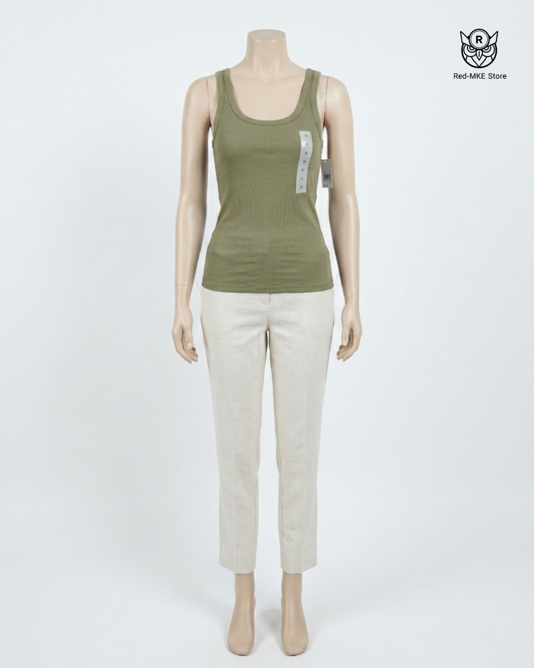 Camiseta tirantes verde