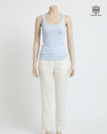 Camiseta tirantes celeste