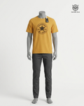 Camiseta amarilla (logo difuso)