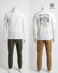 Camiseta blanca (take a hike)