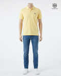 Camisa tipo polo amarilla