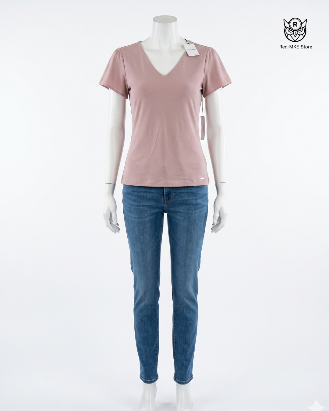 Blusa Palo Rosa Cuello V