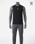 Camiseta Deportiva Negra sin mangas