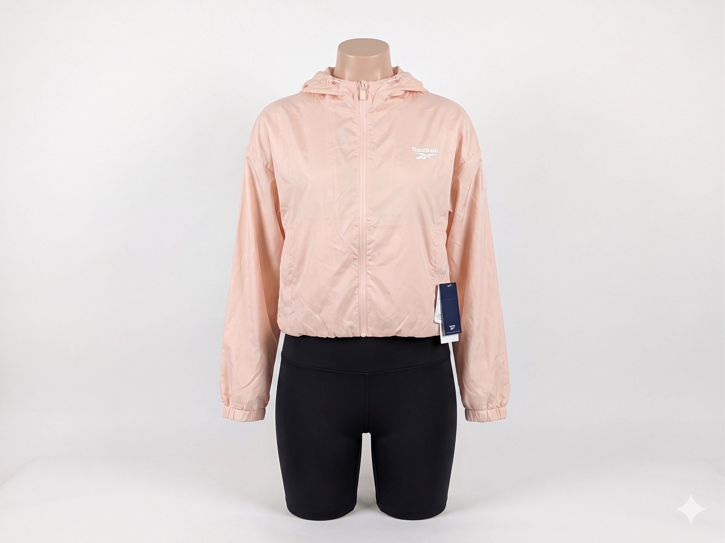 Chamarra Rompevientos Reebok Lightweight Hooded Jacket – Protección Ligera & Estilo Deportivo