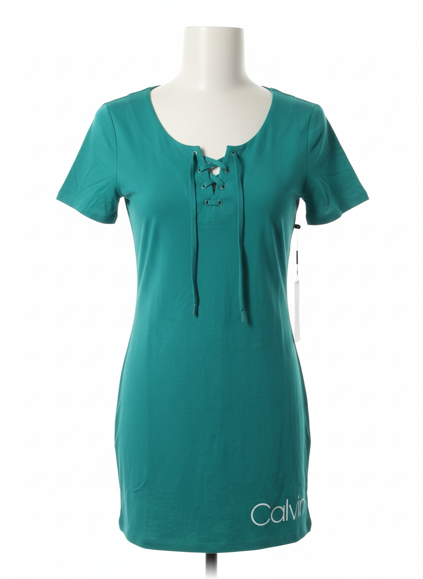 Vestido Calvin Klein Lace-Up Edition