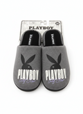 Pantuflas Playboy Comfort – Grey Heather & Purple Edition