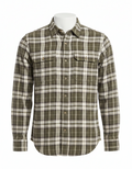 Camisa de Franela de Cuadros – Heritage Olive Plaid