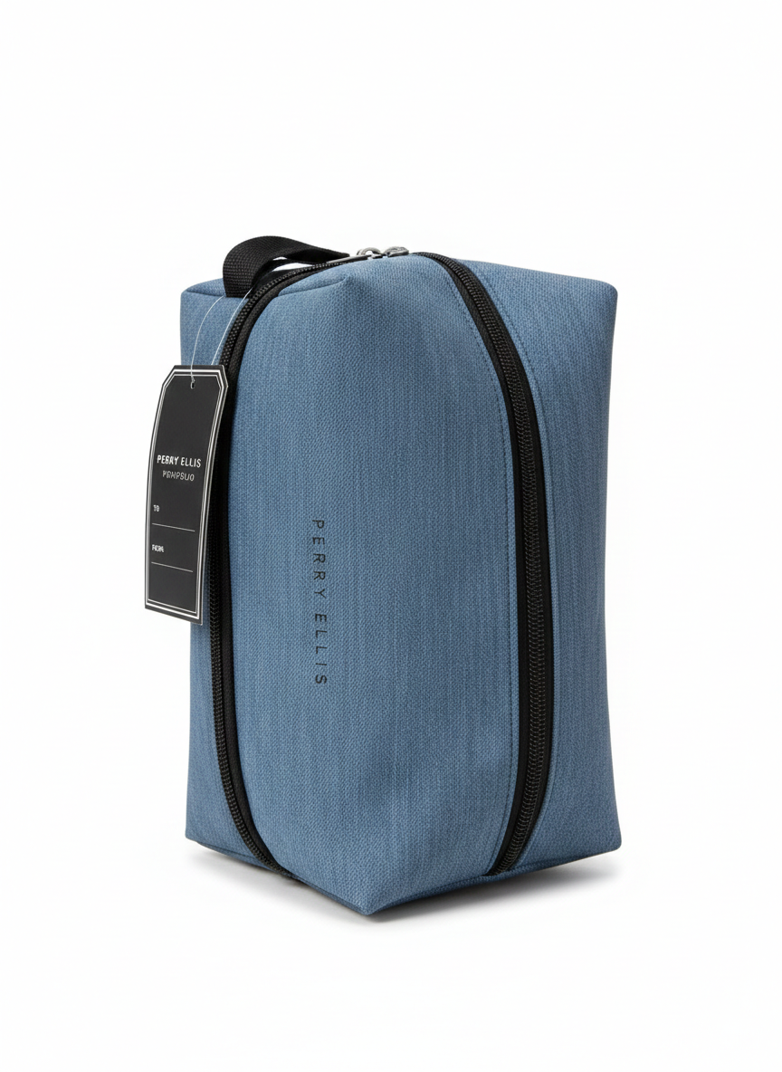 Neceser de Viaje Perry Ellis Portfolio – Denim Blue Edition