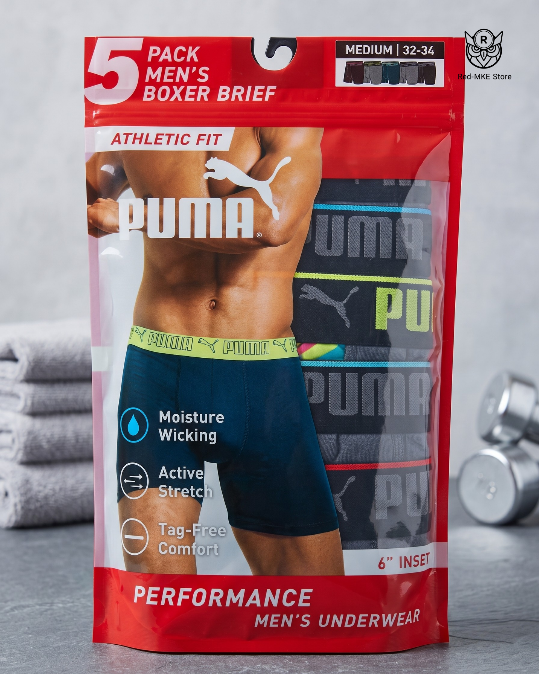 Set de 5 Boxers