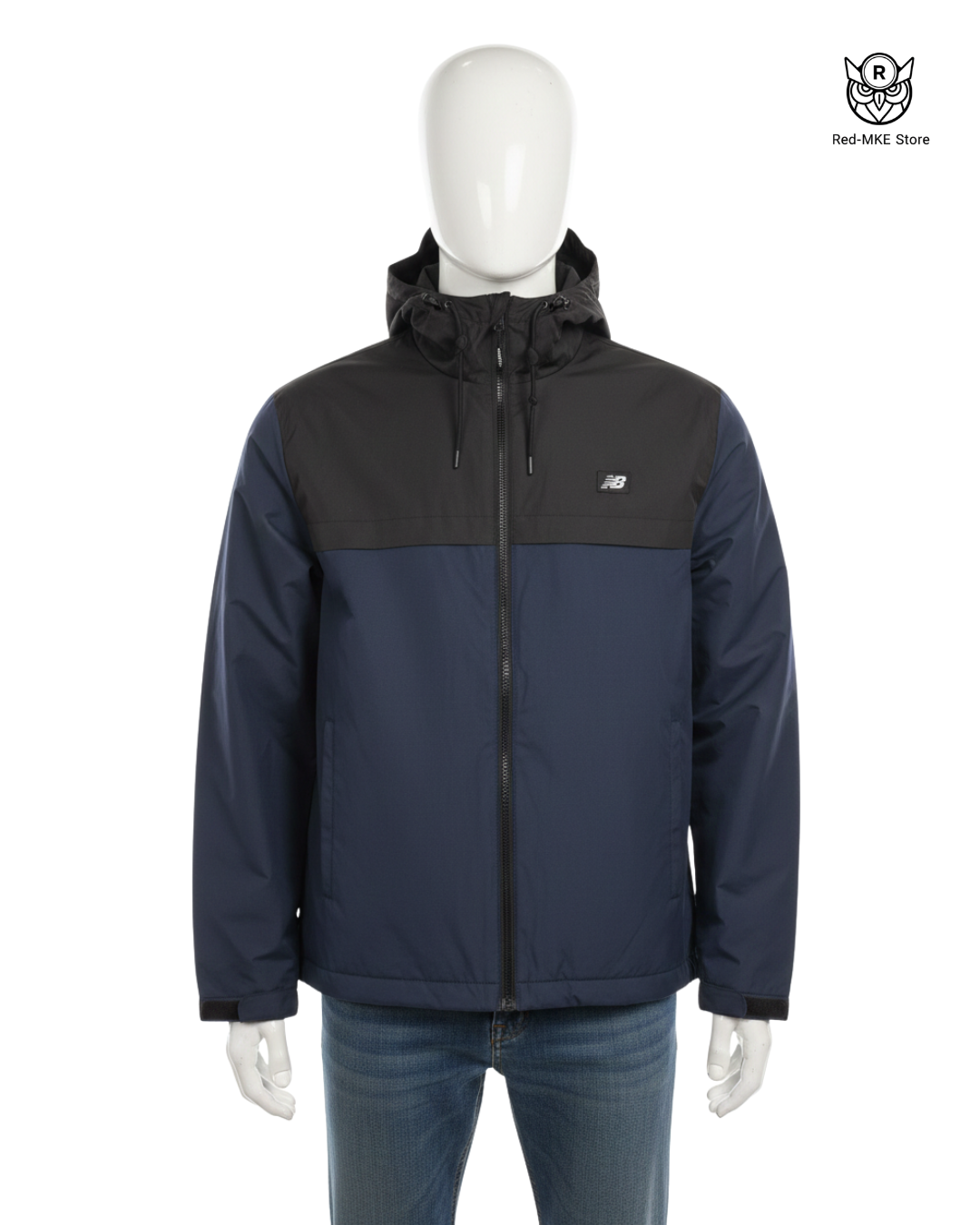 Jacket Azul c Negro